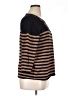 Alfred Dunner Stripes Brown Pullover Sweater Size XL - photo 4