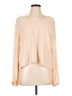 Lulus 100% Polyester Tan Long Sleeve Blouse Size L - photo 1