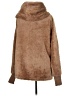 Assorted Brands 100% Polyester Brown Faux Fur Jacket Size M - photo 2