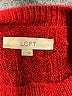 Ann Taylor LOFT Red Pullover Sweater Size L - photo 7