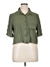 Assorted Brands Green 3/4 Sleeve Button-Down Shirt Size XL - photo 1