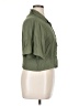 Assorted Brands Green 3/4 Sleeve Button-Down Shirt Size XL - photo 4