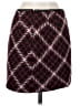 Express Argyle Burgundy Casual Skirt Size 4 - photo 2