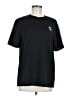 Assorted Brands Solid Black Short Sleeve T-Shirt Size M - photo 1