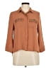 Pretty Good 100% Polyester Brown 3/4 Sleeve Blouse Size M - photo 1