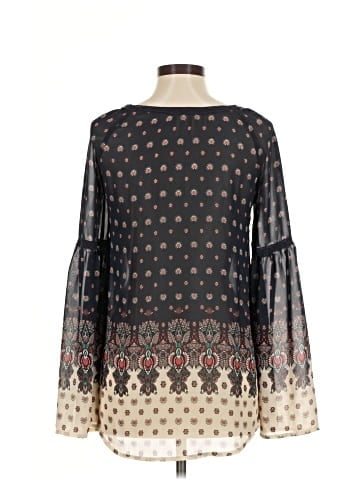 Blu Pepper Long Sleeve Blouse (view 2)