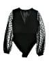 Shein Black Bodysuit Size 6 - photo 1