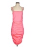 Unbranded Solid Pink Cocktail Dress Size S - photo 1