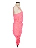 Unbranded Solid Pink Cocktail Dress Size S - photo 4