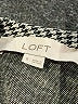 Ann Taylor LOFT Houndstooth Gray Casual Dress Size 6 - photo 7