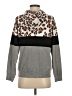 Shein Animal Print Gray Pullover Sweater Size 4 - photo 2