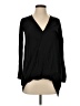 Hard Tail Black Long Sleeve Blouse Size S - photo 1