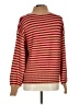 Ann Taylor Stripes Red Pullover Sweater Size L - photo 2