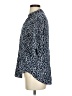 Amaryllis 100% Cotton Polka Dots Blue 3/4 Sleeve Blouse Size S - photo 5