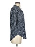 Amaryllis 100% Cotton Polka Dots Blue 3/4 Sleeve Blouse Size S - photo 4