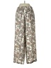 Drew 100% Polyester Paisley Silver Casual Pants Size S - photo 2