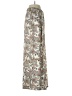 Drew 100% Polyester Paisley Silver Casual Pants Size S - photo 4