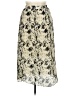 Just Female 100% Polyester Print Ivory Casual Skirt Size 34 waist - photo 1