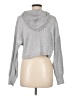 Pink Rose Gray Pullover Sweater Size M - photo 2