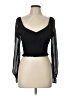 ABound 100% Polyester Black Long Sleeve Top Size L - photo 1