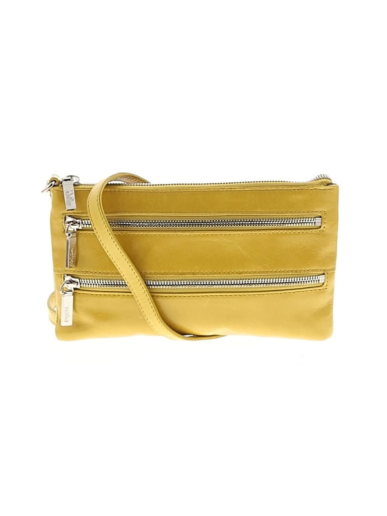 Pre-owned Hobo Bag Crossbody Bag In Yellow