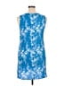 Cure 100% Rayon Blue Casual Dress Size XL - photo 2