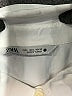 Zara Ivory Long Sleeve Button-Down Shirt Size L - photo 7