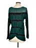 Language Tie-dye Teal Pullover Sweater Size S - photo 2
