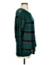 Language Tie-dye Teal Pullover Sweater Size S - photo 4