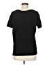Zara Black Short Sleeve Top Size M - photo 2