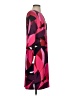 Chico's Print Burgundy Cocktail Dress Size Sm (0) - photo 4