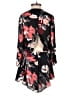 Olivaceous 100% Polyester Floral Black Romper Size S - photo 2