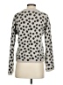 Madewell Polka Dots Silver Wool Pullover Sweater Size XS - photo 2