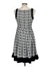 Eva Franco 100% Polyester Argyle Black Casual Dress Size 6 - photo 2
