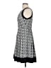 Eva Franco 100% Polyester Argyle Black Casual Dress Size 6 - photo 5