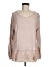 Knitted & Knotted Pink Tan Pullover Sweater Size M - photo 1