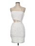 Amanda Uprichard 100% Polyester Silver Cocktail Dress Size S - photo 1