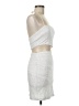 Amanda Uprichard 100% Polyester Silver Cocktail Dress Size S - photo 4