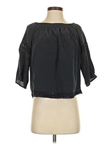 Ecru 3/4 Sleeve Blouse (view 1)