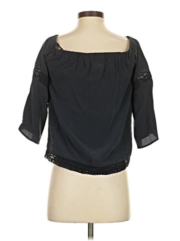 Ecru 3/4 Sleeve Blouse (view 2)