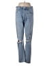 AGOLDE 100% Cotton Blue Jeans Size 28 waist - photo 1