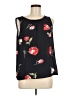 Nine West 100% Polyester Black Sleeveless Blouse Size M - photo 1