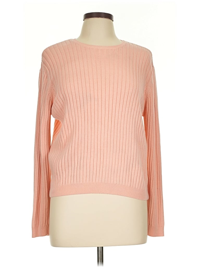 Pre-owned Jeanne Pierre Pullover Sweater In Pink