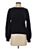 Seafolly 100% Cotton Solid Black Pullover Sweater Size S - photo 1