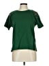 Diana Gallesi Green Short Sleeve Top Size 10 - photo 1