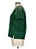 Diana Gallesi Green Short Sleeve Top Size 10 - photo 5