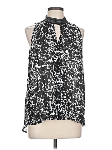 Nicole by Nicole Miller Sleeveless Button-Down Shirt (view 1)