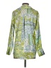 Zara Paisley Green 3/4 Sleeve Blouse Size XS - photo 2