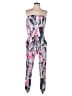 Ariella Graphic Pink Jumpsuit Size M - photo 1