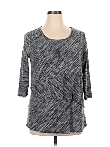 Faded Glory 3/4 Sleeve Top (view 1)